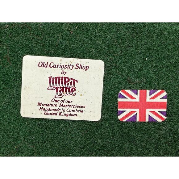 Vtg Lilliput Lane Old Curiosity Shop Cottage Village English Collection 1985 - Picture 9 of 9